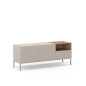 Mueble TV Cailin 140 cm - Beige y Madera