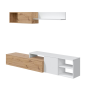 Mueble televisión Blanco - 40% Oferta en Muebles