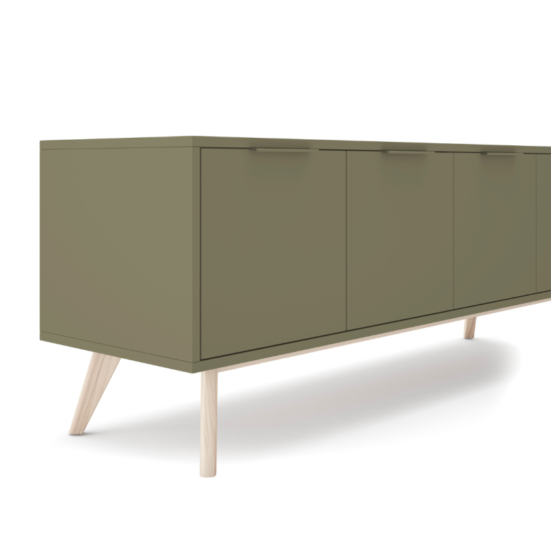Mueble TV Campus 140 cm Verde