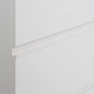 Armario blanco con cajones 170cm - Muebles Tam Tamx