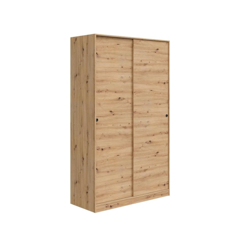 Armario Puertas Correderas 120 cm Roble Nodi