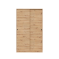 Armario Puertas Correderas 120 cm Roble Nodi