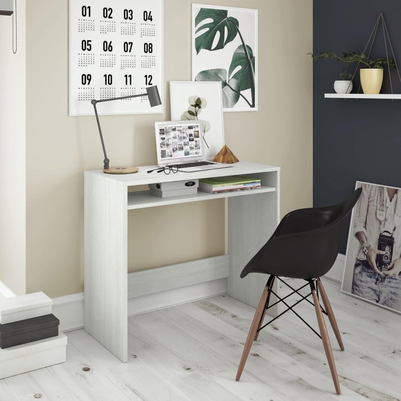 Mesa de Escritorio 79 cm Blanco Alpes