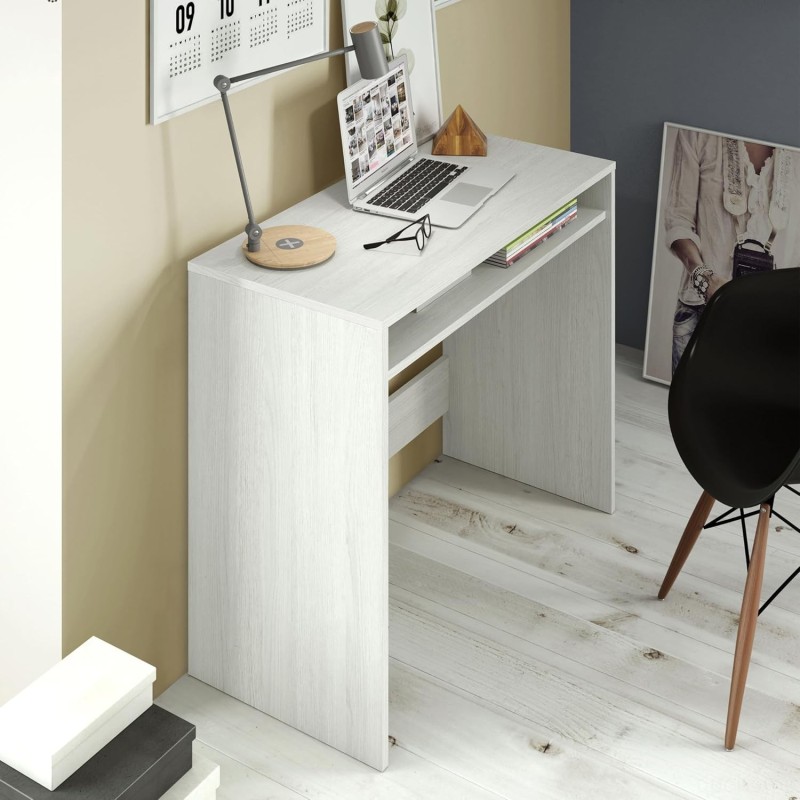 Mesa de Escritorio 79 cm Blanco Alpes