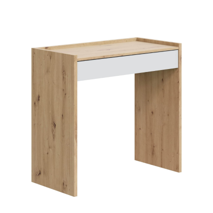 Escritorio Noa 81,5 cm Roble y Blanco Artik