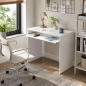Escritorio i-JOY 90 cm Blanco Artik con Bandeja