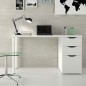 Escritorio Athena 138 cm Blanco Artik Reversible