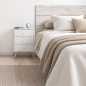 Cabecero Sweet con Mesitas 160 cm Blanco Artik y Velho
