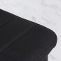 Pack 4 Sillas de Cocina Negras 41 cm Tapizadas