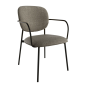 Silla Osaka Tapizada con Reposabrazos