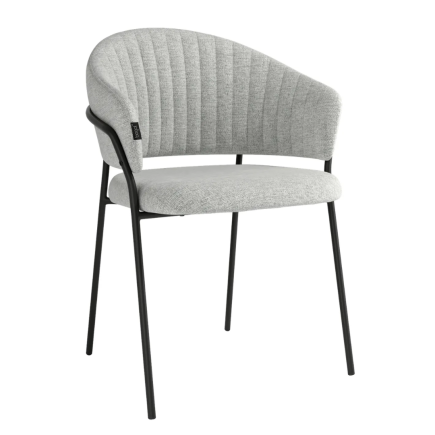 Set de 2 Sillas Kyoto Tapizadas Respaldo Curvado