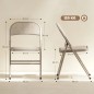 Set 2 Sillas Plegables Tapizadas 45 cm