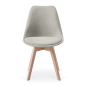 Pack 4 Sillas Barista Beige o Gris Marengo