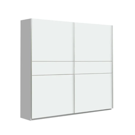 Armario Correderas 200 cm Blanco Mate