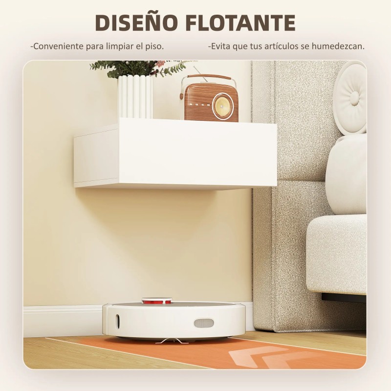 Set 2 Mesitas de Noche Flotantes 40 cm
