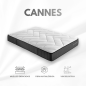 Colchón Muelles Ensacados CANNES 26 cm | Doble Cara
