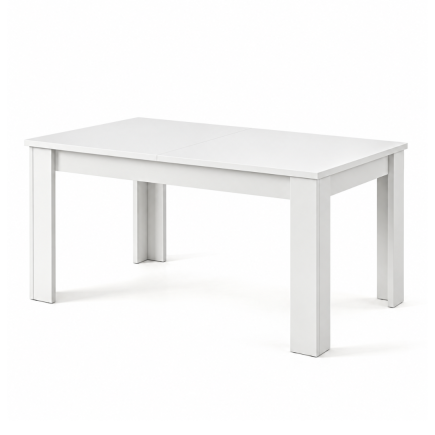 Mesa de Comedor Extensible Blanca 140 a 190 cm
