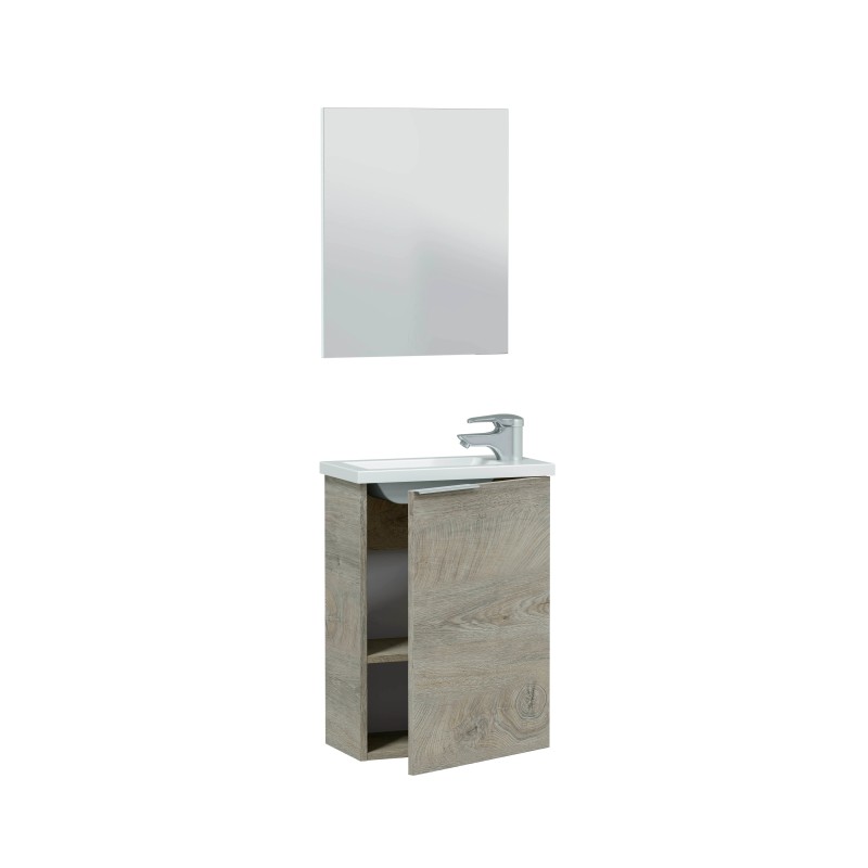 Mueble baño con espejo