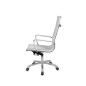 Silla oficina Blanca Toronto Alta