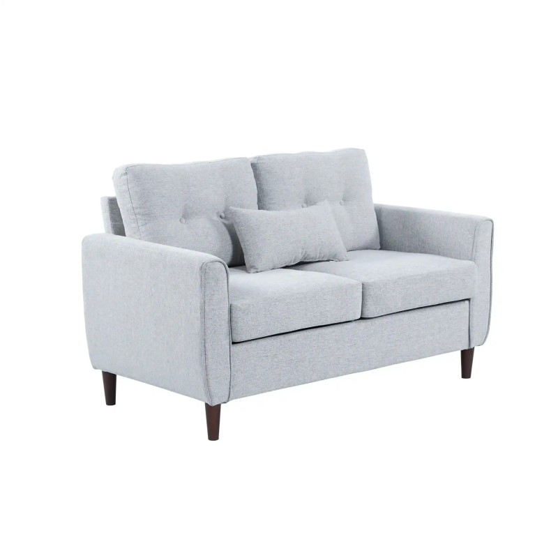 Sofá de 2 Plazas con Cojines - Muebles Tam Tam