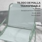Conjunto de Jardín 3 Piezas Mesa y Sillas para Terraza