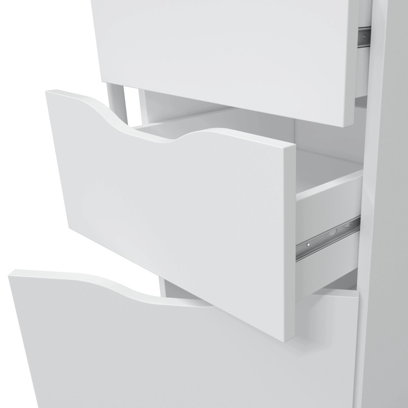 Escritorio Athena 138 cm Blanco Artik Reversible