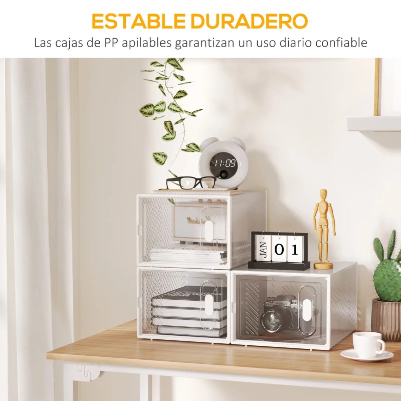 Organizador de Zapatos Modular 8 Cubos