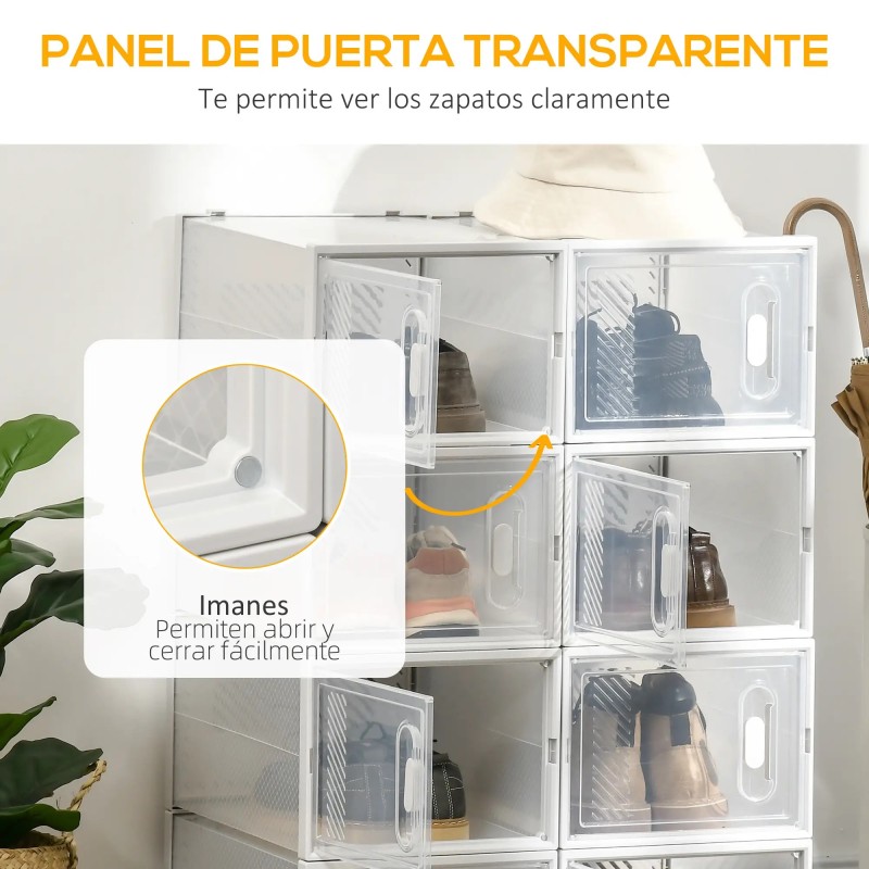 Organizador de Zapatos Modular 8 Cubos