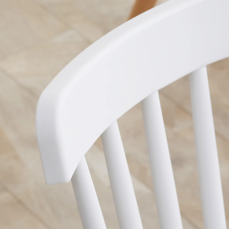 Juego de 4 Sillas de Comedor Estilo Nórdico