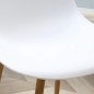 Pack de 4 Sillas de Comedor con Respaldo Alto