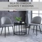 Pack de 2 Sillas de Comedor Tapizadas