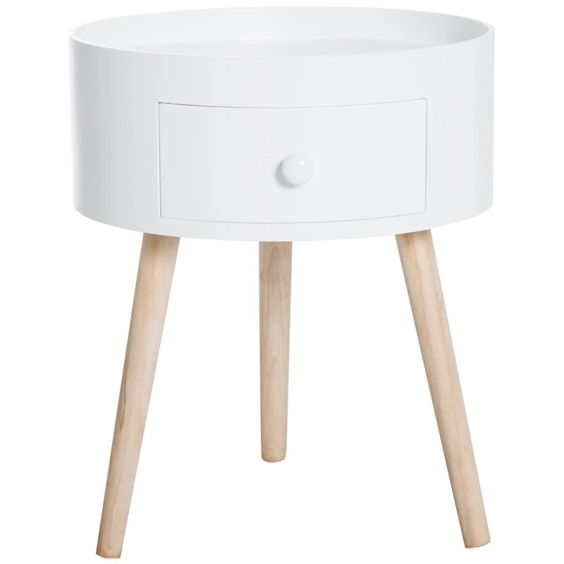 Mesita de Noche con Cajón