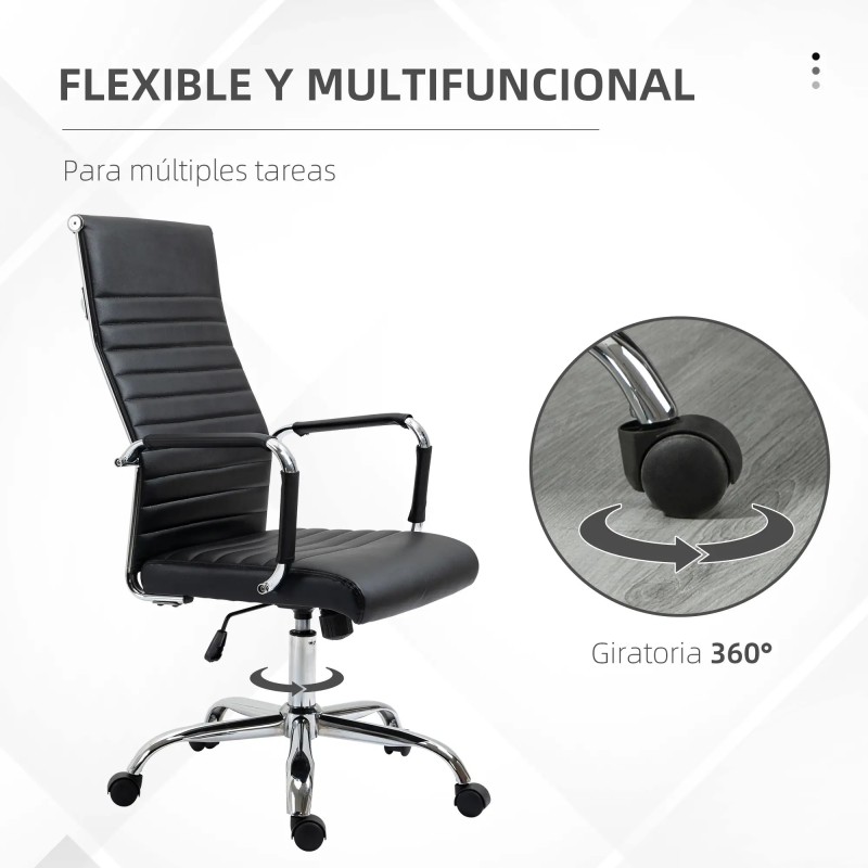 Silla de Oficina Silla de Escritorio Giratoria 360°