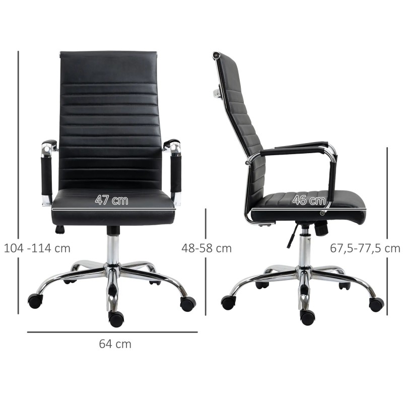 Silla de Oficina Silla de Escritorio Giratoria 360°