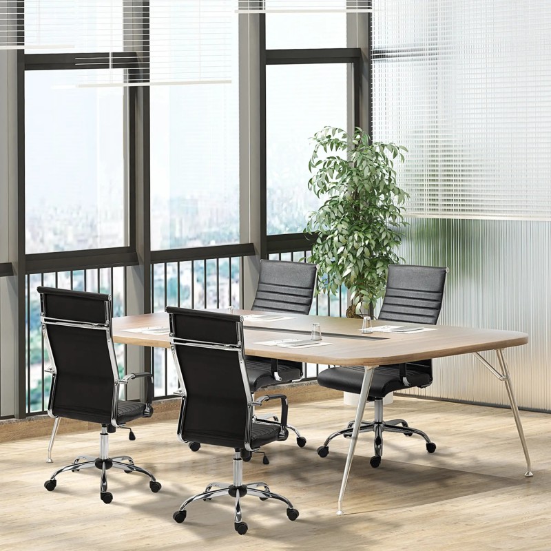 Silla de Oficina Silla de Escritorio Giratoria 360°