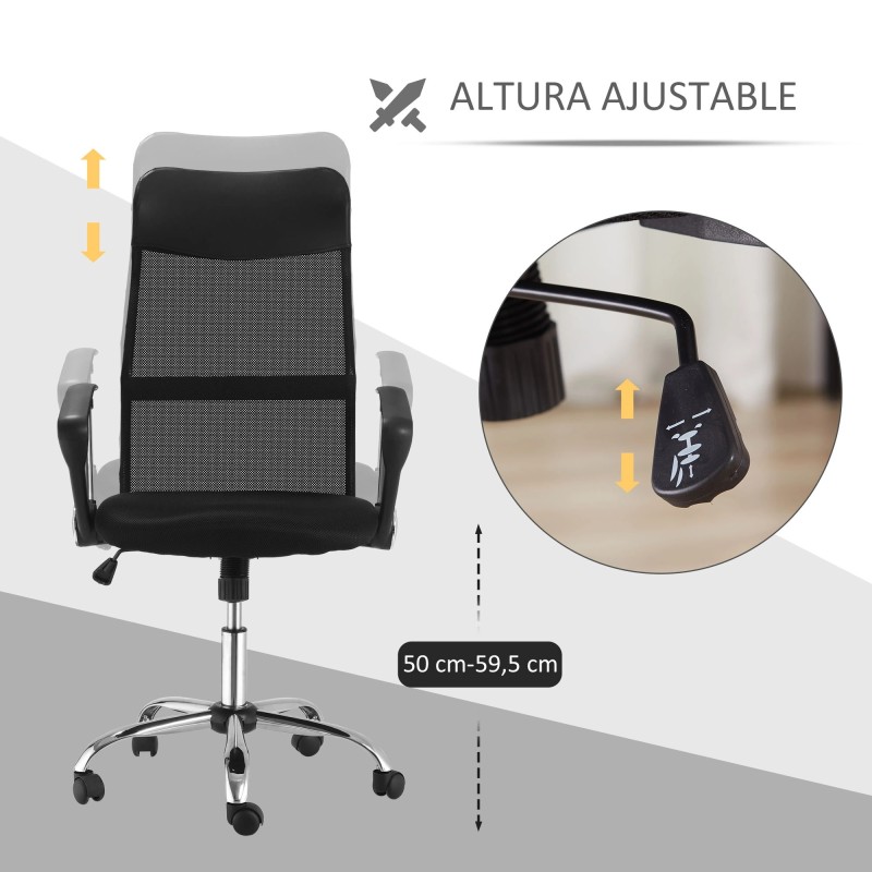 Silla de Oficina Giratoria Ergonómica
