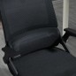 Silla de Oficina Giratoria en Piel Sintética con Altura Ajustable