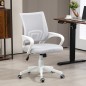 Silla de Escritorio de Malla Giratoria Ergonómica