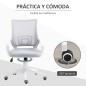 Silla de Escritorio de Malla Giratoria Ergonómica