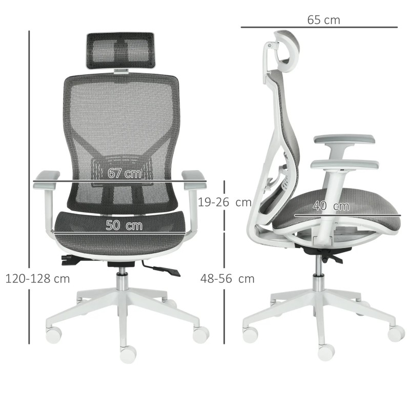 Silla de Escritorio Ajustable en Altura