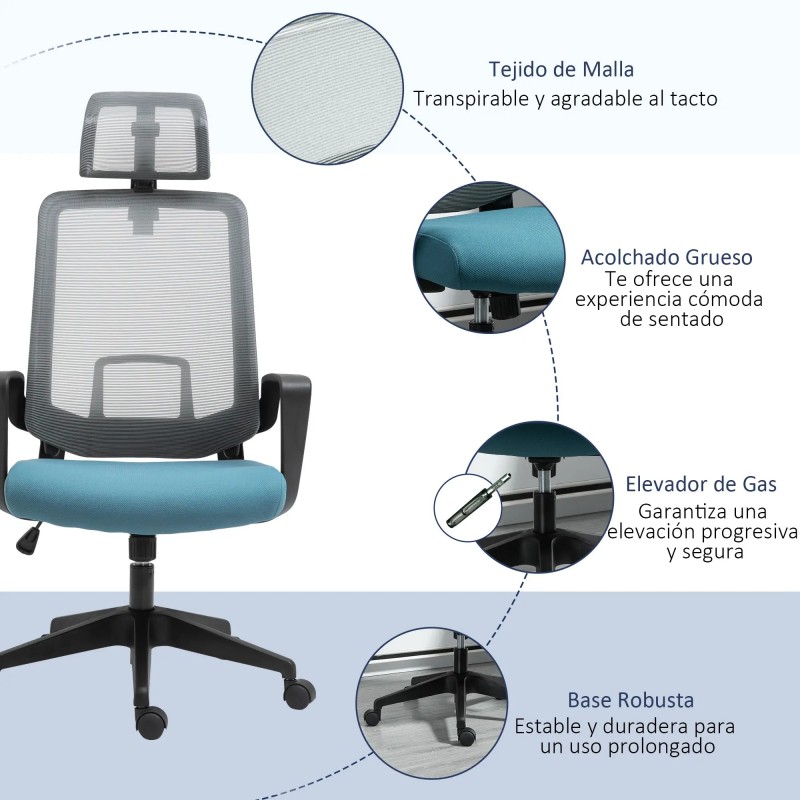 Silla de Oficina Ergonómica