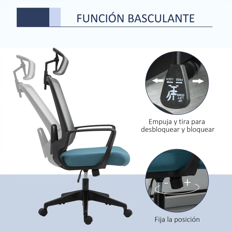 Silla de Oficina Ergonómica