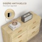 Cómoda de Ratán | Elegancia natural y estilo boho – Muebles Tam Tam