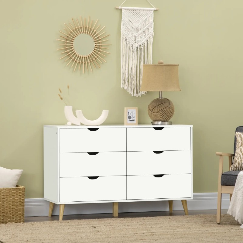Cómodas dormitorio 6 Cajones | Muebles Tam Tam