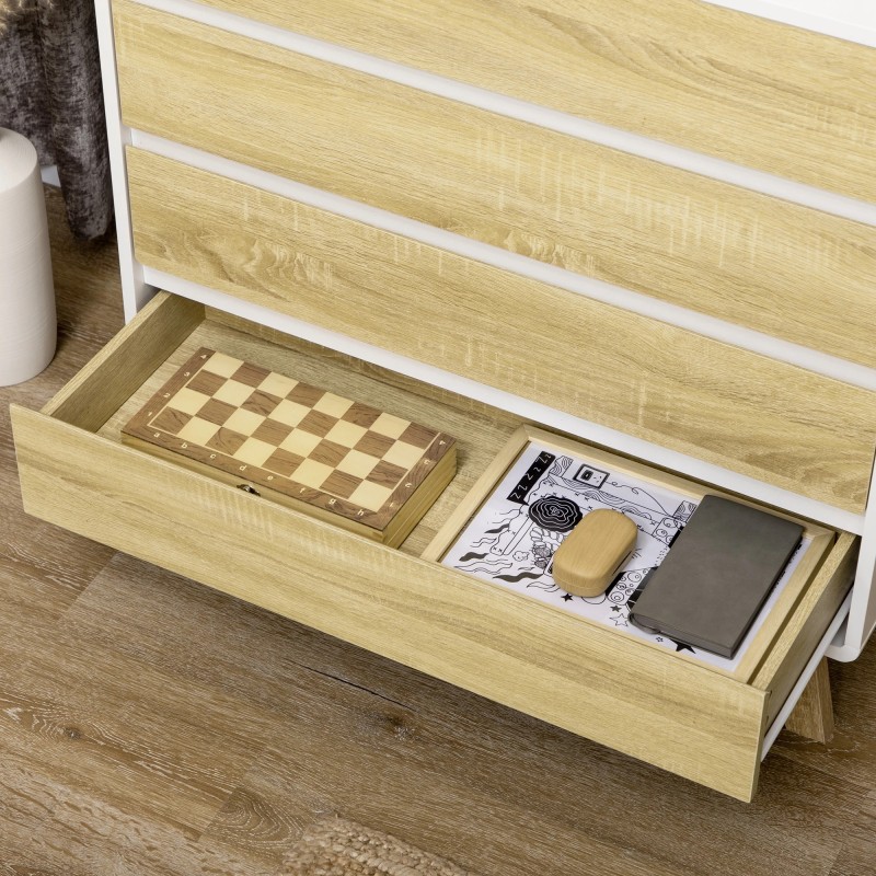 Cómoda con 4 Cajones Cajonera | Funcional y elegante – Muebles Tam Tam