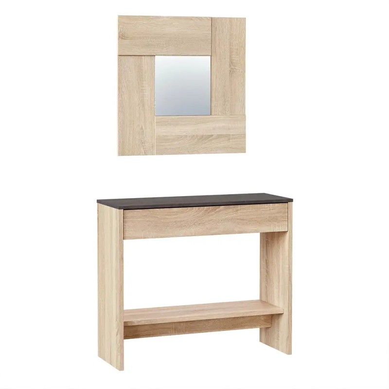 Mueble de Entrada Recibidor Consola con Espejo