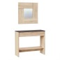 Mueble de Entrada Recibidor Consola con Espejo