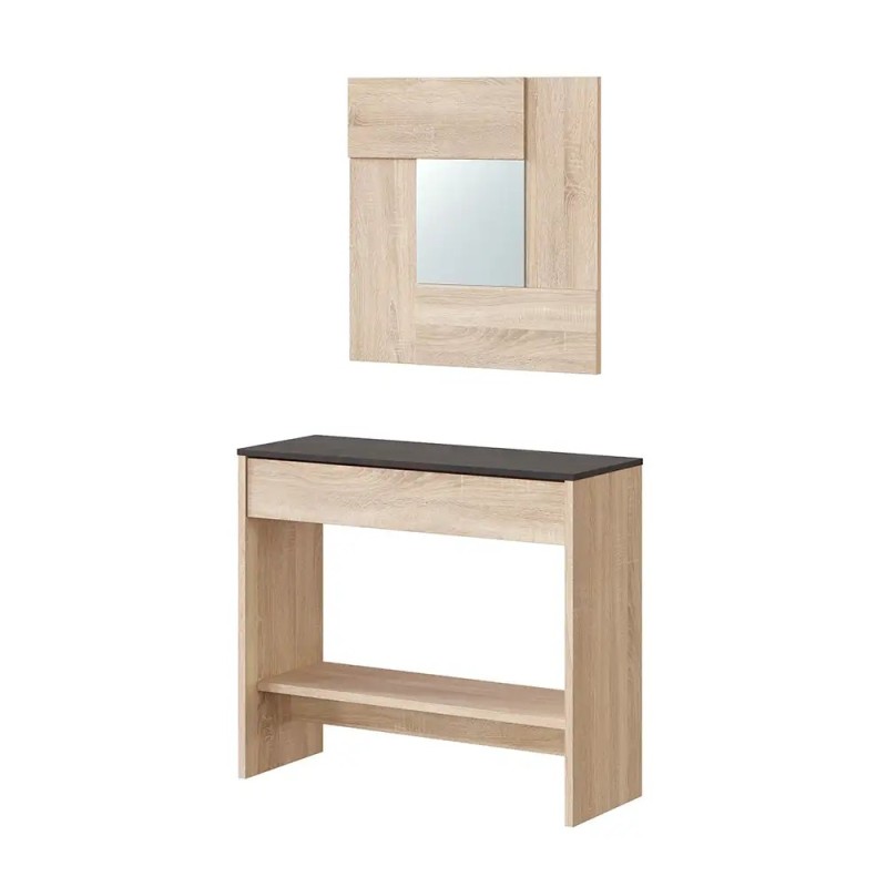 Mueble de Entrada Recibidor Consola con Espejo