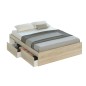 Base cama doble con cajones