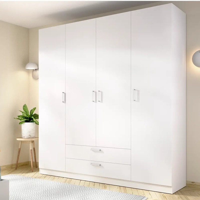 Armario con 4 puertas y 2 cajones - Muebles Tam Tam